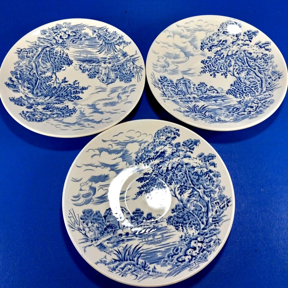 Saucers Enoch Wedqwood Countryside 5.5 inch Qty 3